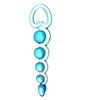 Blue Beaded Anal Probe