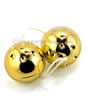 Gold Vibro Pleasure Balls close up