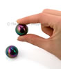 Iridescent Pearls Pleasure Balls pinching