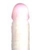 Clear Dildo close up