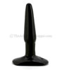 Small Black Butt Plug - front