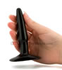 Small Black Butt Plug - held by hand
