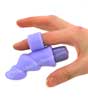 Velvet Finger Vibrator - wearing