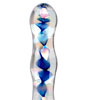 glass g-spot vibrator close up top