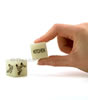 Glow-in-the-Dark Sex Dice - Held by hand