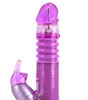 Thrusting Stroker Rabbit Vibrator - close up of thrusting shaft extended