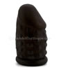 Latex Penis Extension Noduled 2.5 Inch Brown