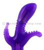 Purple Tease Intimate Massager - showing the size