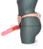 Genuine Pink Leather Vac-U-Lock Ultra Harness - side