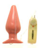 Large White Vibrating Butt Plug - with controller