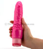 Pink Hottie Penis Vibrator - held by hand