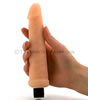 Slim Realistic Vibrating Penis Dildo - held by hand